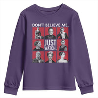Strong Historical Women Youth Sweatshirt Don't Believe Me Just Watch