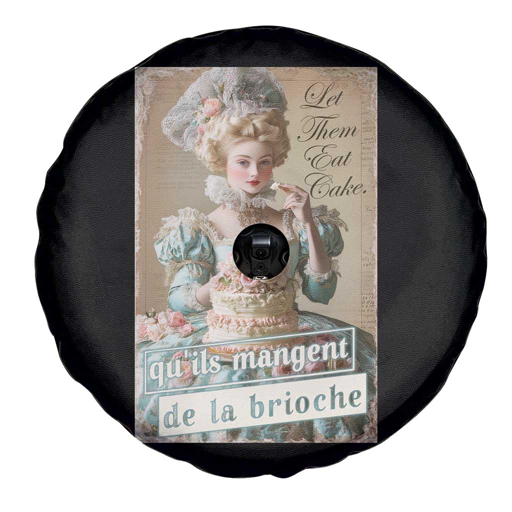 Satirical Funny History Jokes Spare Tire Cover Let Them Eat Cake Marie Antoinette Queen of France
