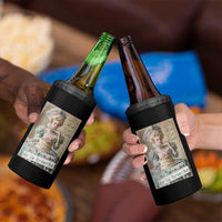 Satirical Funny History Jokes 4 in 1 Can Cooler Tumbler Let Them Eat Cake Marie Antoinette Queen of France