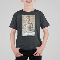 Satirical Funny History Jokes T Shirt For Kid Let Them Eat Cake Marie Antoinette Queen of France