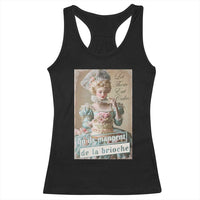 Satirical Funny History Jokes Racerback Tank Top Let Them Eat Cake Marie Antoinette Queen of France