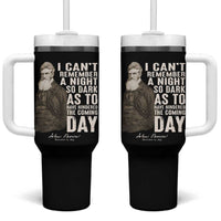 John Brown Tumbler With Handle I Cannot Remember A Night So Dark As To Have Hindered The Coming Day