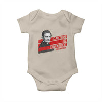 John Brown Baby Onesie Caution Is Cowardice