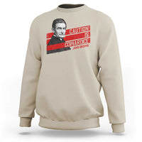 John Brown Sweatshirt Caution Is Cowardice