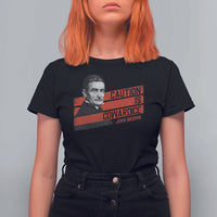 John Brown T Shirt For Women Caution Is Cowardice