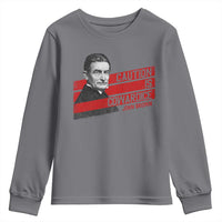 John Brown Youth Sweatshirt Caution Is Cowardice