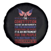 American Patriotism Spare Tire Cover The Constitution Is An Instrument