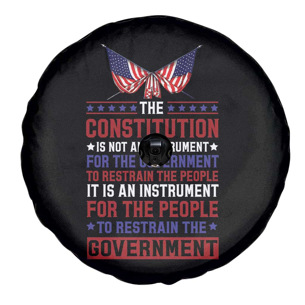 American Patriotism Spare Tire Cover The Constitution Is An Instrument
