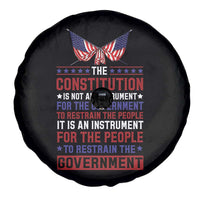 American Patriotism Spare Tire Cover The Constitution Is An Instrument