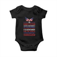 American Patriotism Baby Onesie The Constitution Is An Instrument