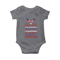 American Patriotism Baby Onesie The Constitution Is An Instrument