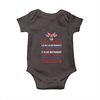 American Patriotism Baby Onesie The Constitution Is An Instrument