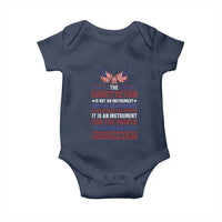American Patriotism Baby Onesie The Constitution Is An Instrument