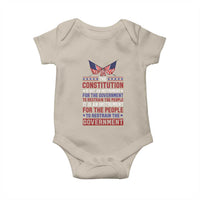 American Patriotism Baby Onesie The Constitution Is An Instrument