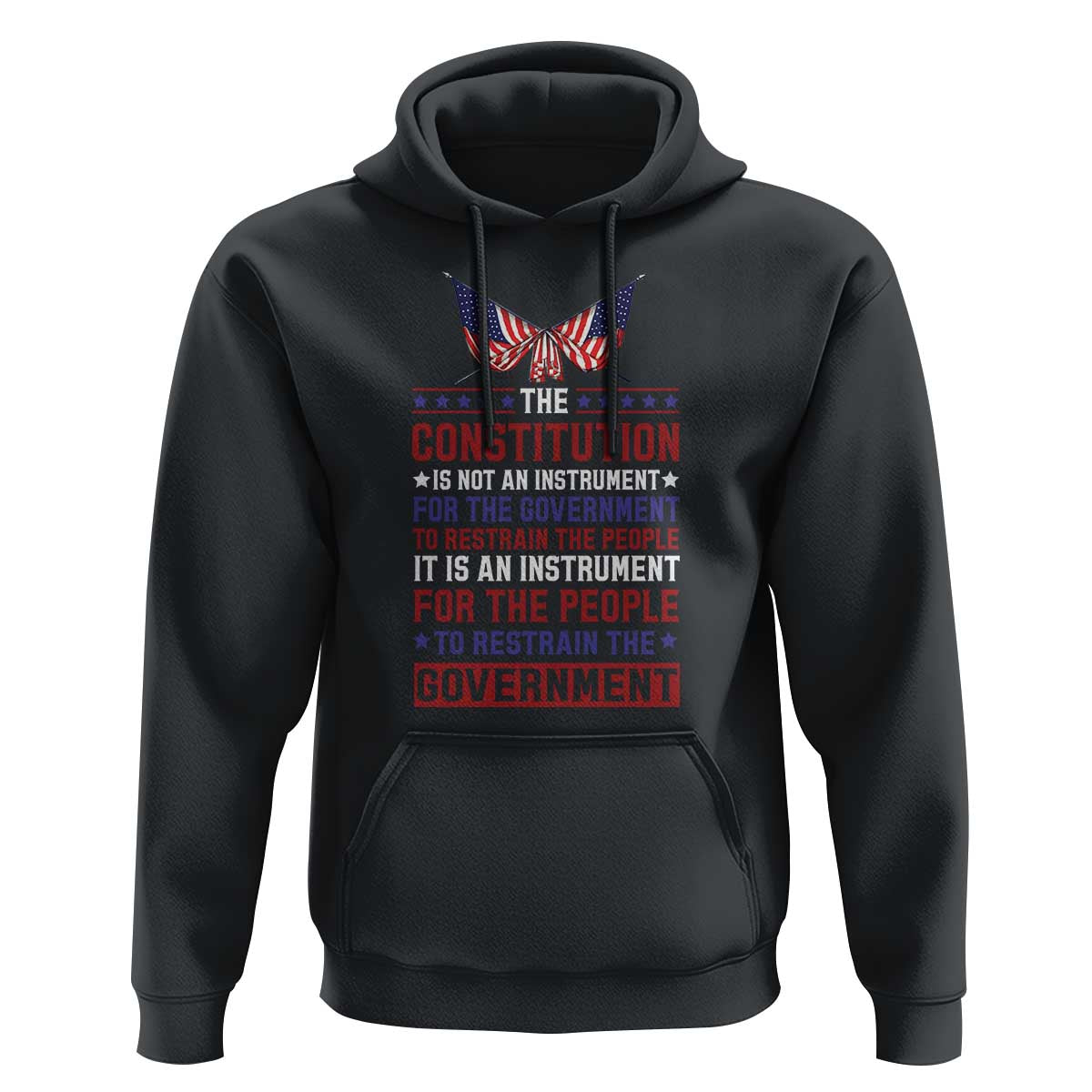 American Patriotism Hoodie The Constitution Is An Instrument