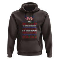 American Patriotism Hoodie The Constitution Is An Instrument