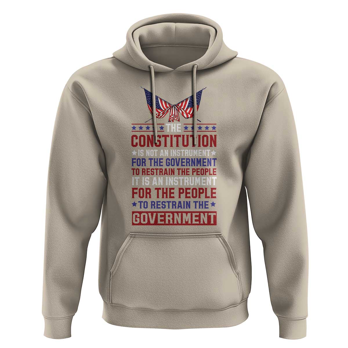 American Patriotism Hoodie The Constitution Is An Instrument