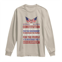 American Patriotism Long Sleeve Shirt The Constitution Is An Instrument