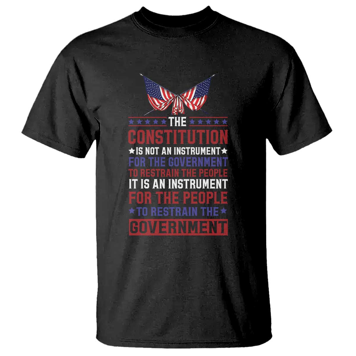 American Patriotism T Shirt The Constitution Is An Instrument