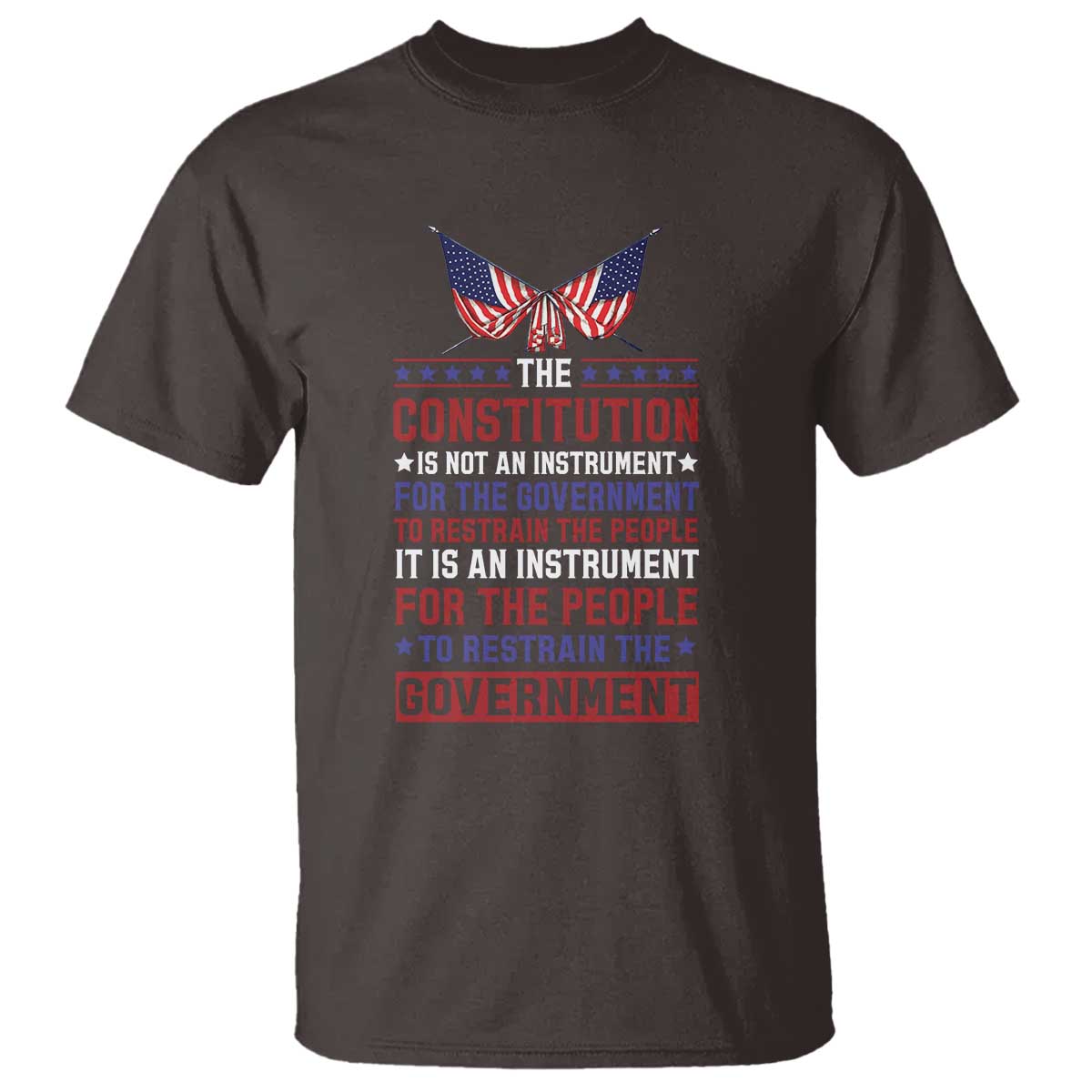 American Patriotism T Shirt The Constitution Is An Instrument