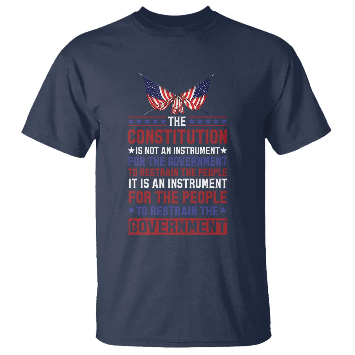 American Patriotism T Shirt The Constitution Is An Instrument