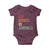 Retro No Kings in America Baby Onesie