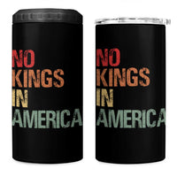 Retro No Kings in America 4 in 1 Can Cooler Tumbler