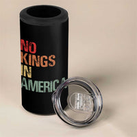 Retro No Kings in America 4 in 1 Can Cooler Tumbler
