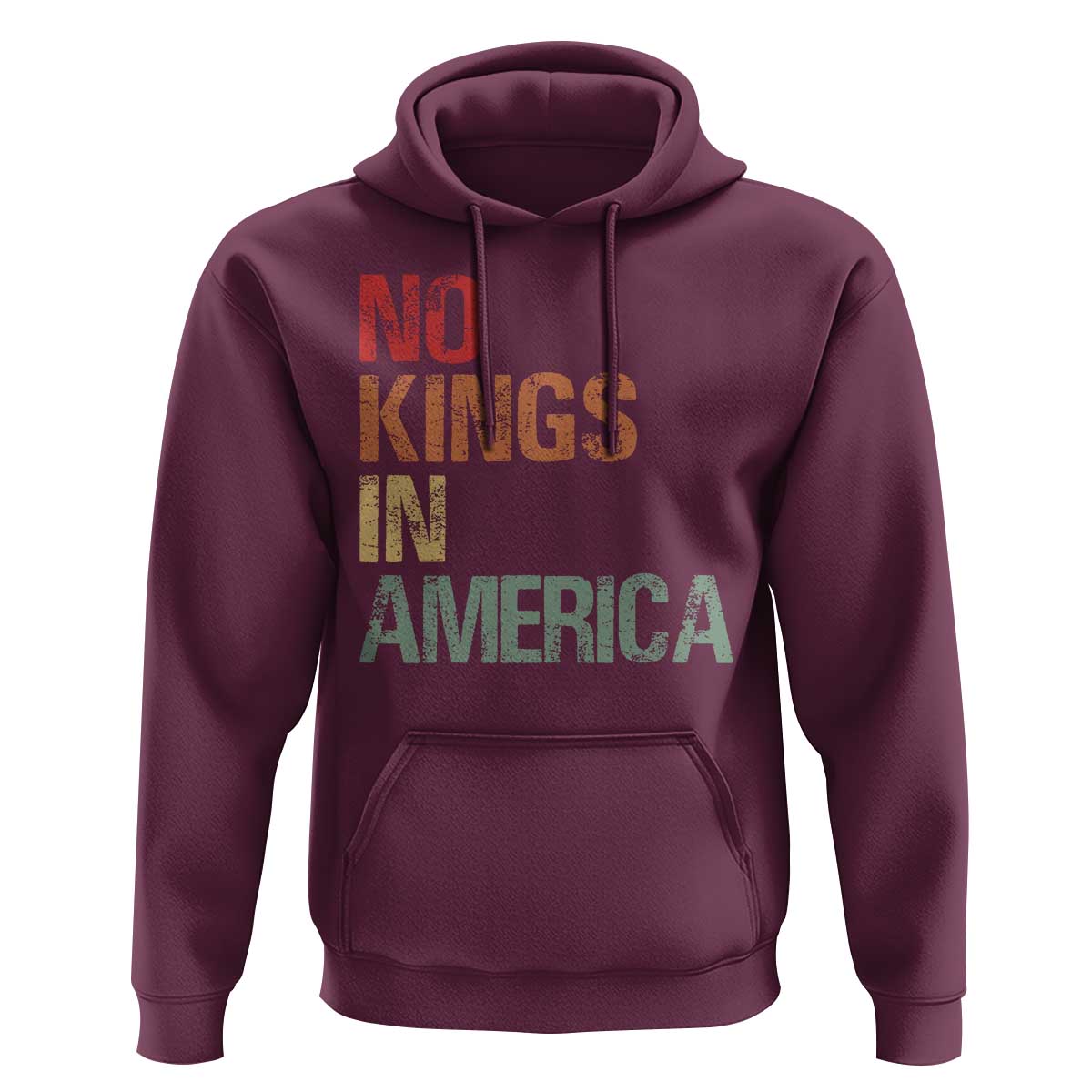Retro No Kings in America Hoodie