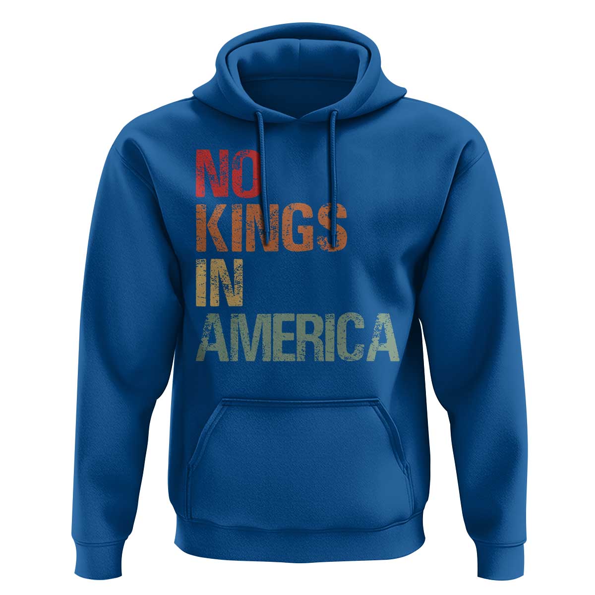 Retro No Kings in America Hoodie
