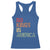 Retro No Kings in America Racerback Tank Top