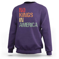 Retro No Kings in America Sweatshirt