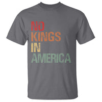 Retro No Kings in America T Shirt