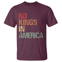 Retro No Kings in America T Shirt