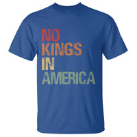 Retro No Kings in America T Shirt