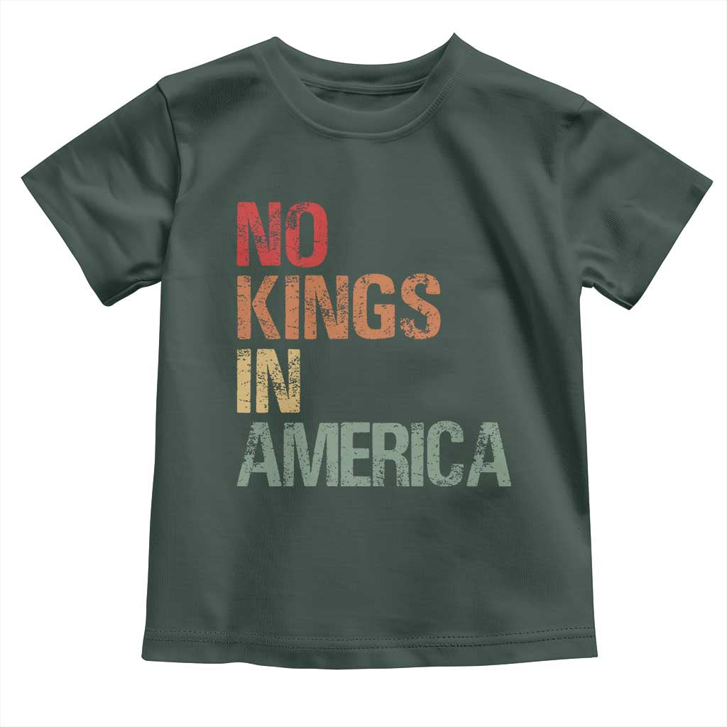 Retro No Kings in America Toddler T Shirt