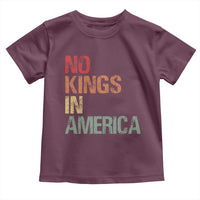 Retro No Kings in America Toddler T Shirt