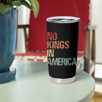 Retro No Kings in America Tumbler Cup