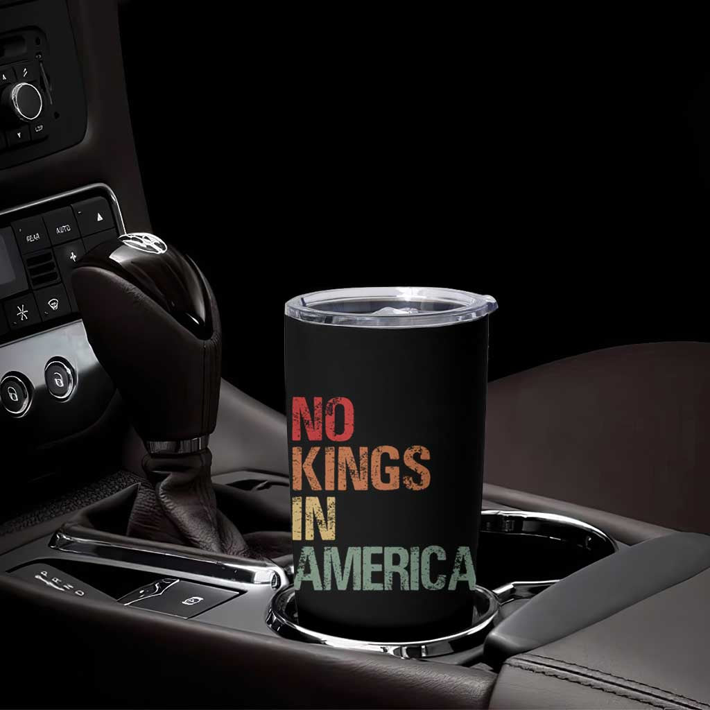 Retro No Kings in America Tumbler Cup