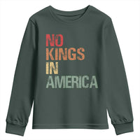 Retro No Kings in America Youth Sweatshirt