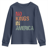 Retro No Kings in America Youth Sweatshirt