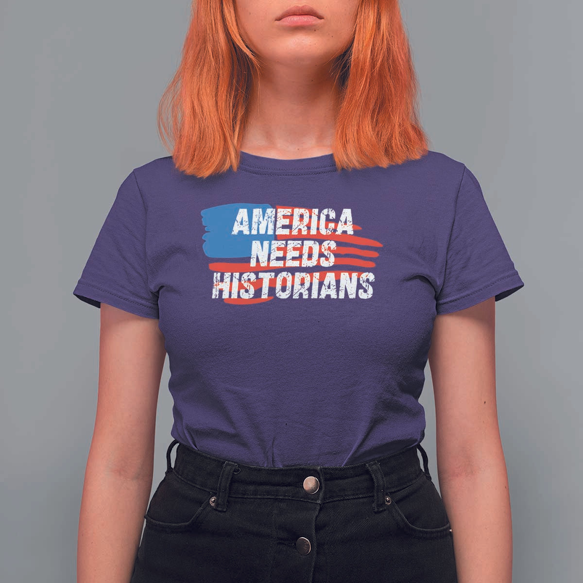 America Needs Historians T Shirt For Women