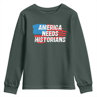 America Needs Historians Youth Sweatshirt
