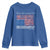 American Flag Upside Down Thomas Jefferson Youth Sweatshirt When Tyranny Becomes Law Rebellion Becomes Duty