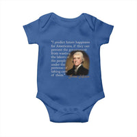 Political Thomas Jefferson Quote Baby Onesie Prevent The Government From Wasting The Labors Of The People Under The Pretense Of Taking Care