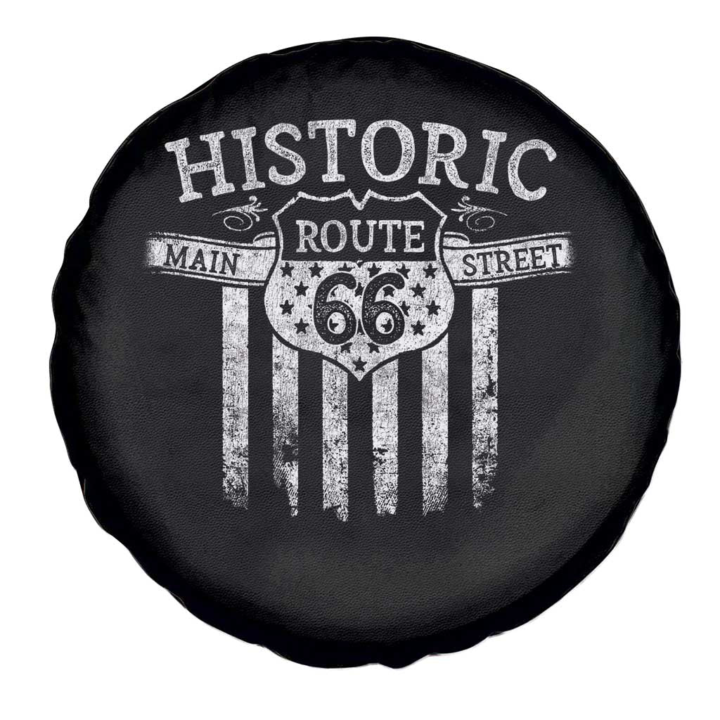 Historic Route 66 Highway Spare Tire Cover Main Street Of America