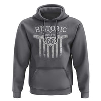 Historic Route 66 Highway Hoodie Main Street Of America
