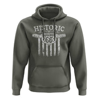 Historic Route 66 Highway Hoodie Main Street Of America