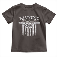 Historic Route 66 Highway Toddler T Shirt Main Street Of America