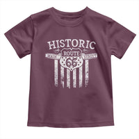 Historic Route 66 Highway Toddler T Shirt Main Street Of America